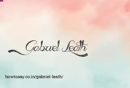 Gabriel Leath