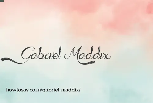 Gabriel Maddix
