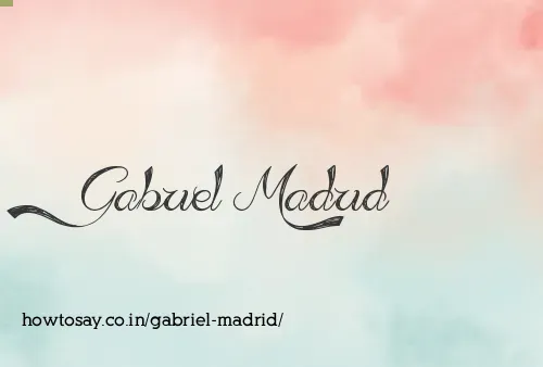 Gabriel Madrid