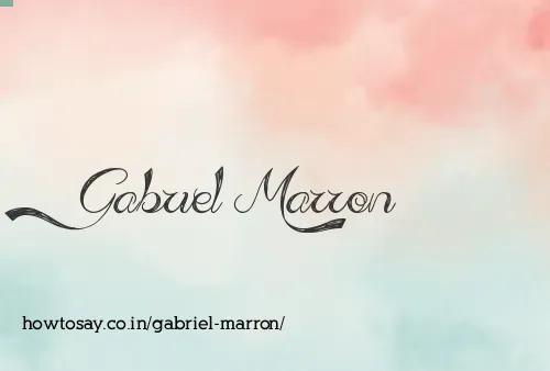 Gabriel Marron