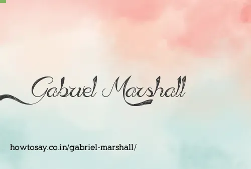 Gabriel Marshall