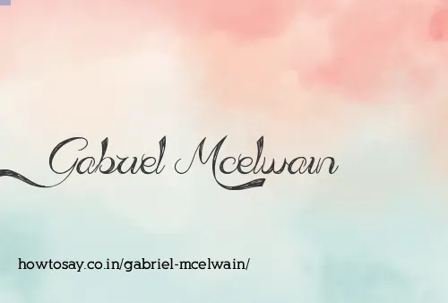 Gabriel Mcelwain