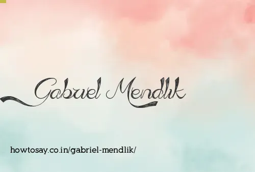 Gabriel Mendlik