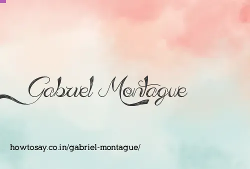 Gabriel Montague