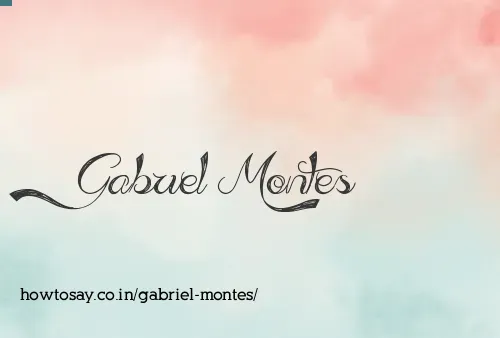 Gabriel Montes