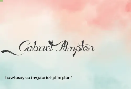 Gabriel Plimpton