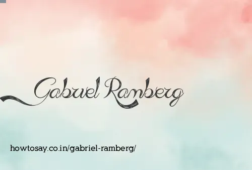 Gabriel Ramberg