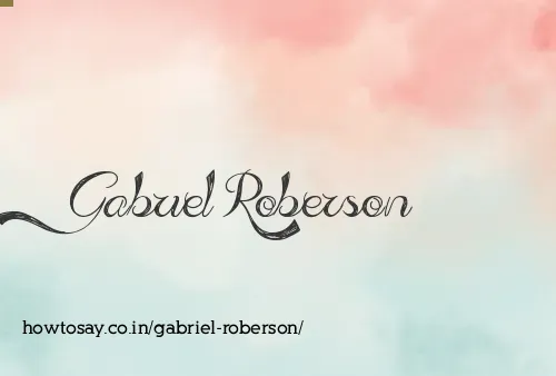 Gabriel Roberson