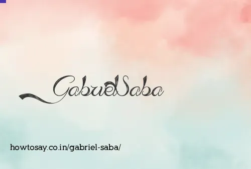 Gabriel Saba