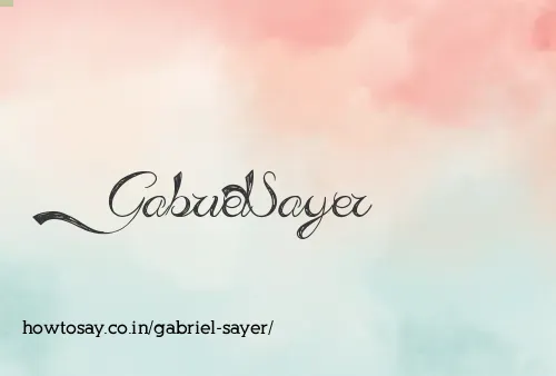 Gabriel Sayer