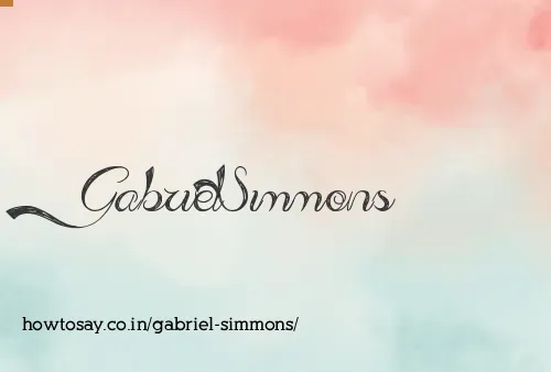 Gabriel Simmons