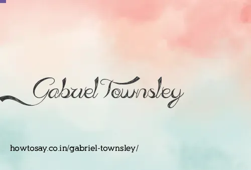 Gabriel Townsley