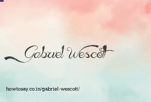 Gabriel Wescott