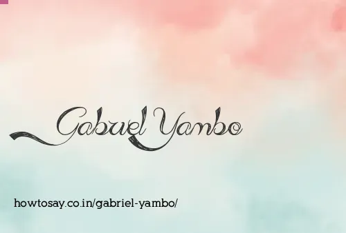 Gabriel Yambo