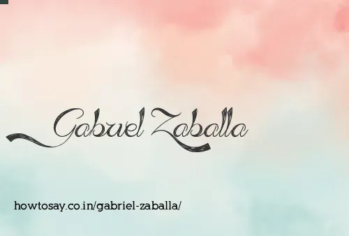 Gabriel Zaballa