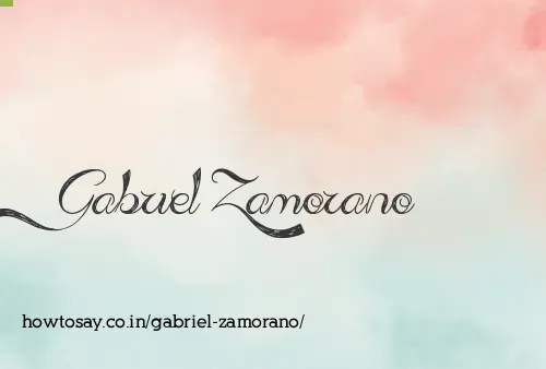 Gabriel Zamorano