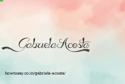 Gabriela Acosta