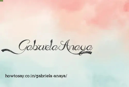 Gabriela Anaya