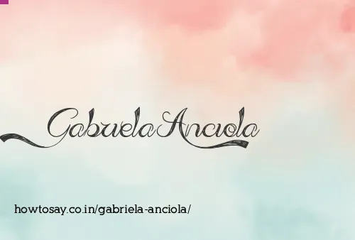 Gabriela Anciola