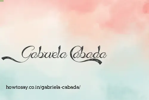 Gabriela Cabada
