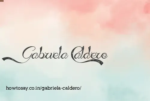Gabriela Caldero