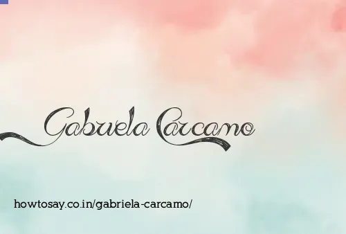Gabriela Carcamo