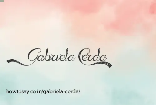 Gabriela Cerda