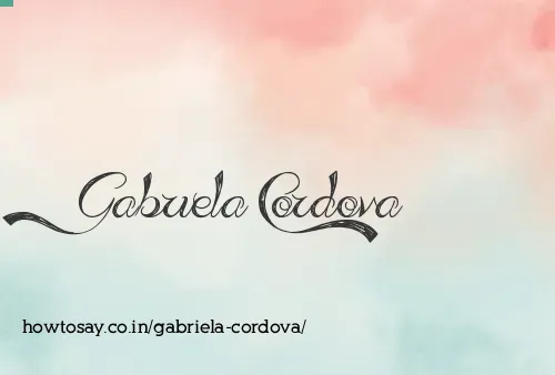 Gabriela Cordova