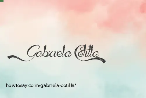 Gabriela Cotilla