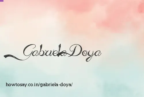 Gabriela Doya