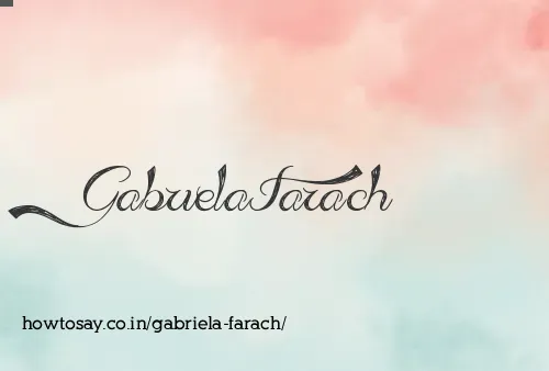Gabriela Farach
