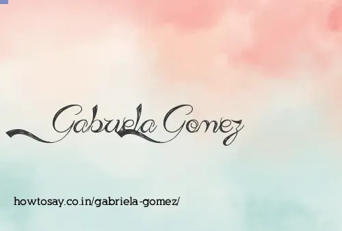 Gabriela Gomez