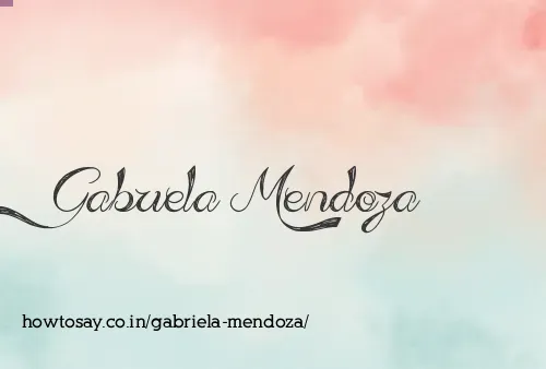 Gabriela Mendoza