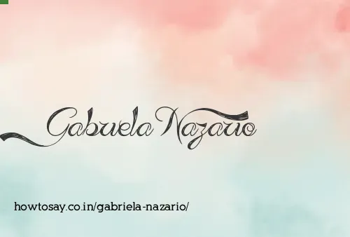 Gabriela Nazario