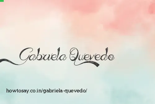 Gabriela Quevedo