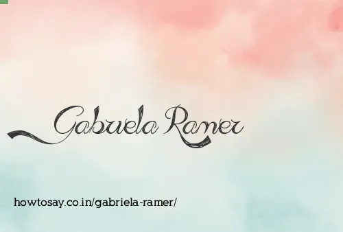 Gabriela Ramer