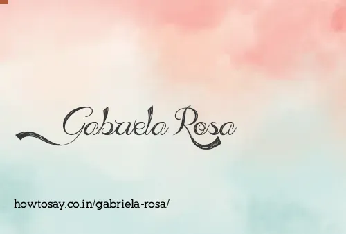 Gabriela Rosa