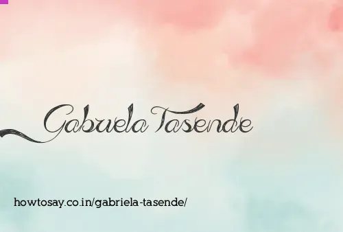 Gabriela Tasende