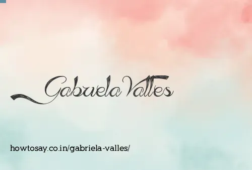 Gabriela Valles