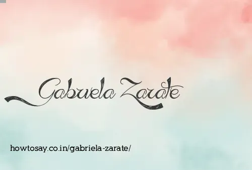 Gabriela Zarate