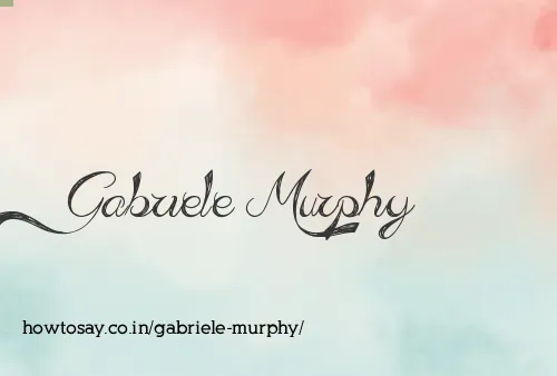 Gabriele Murphy