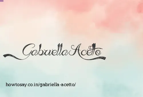 Gabriella Acetto