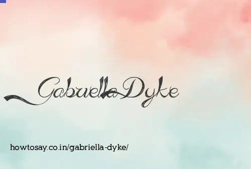 Gabriella Dyke