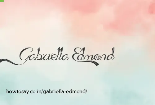 Gabriella Edmond