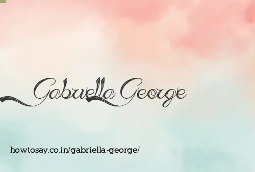Gabriella George