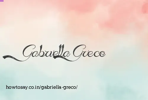 Gabriella Greco