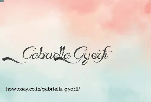 Gabriella Gyorfi
