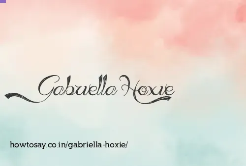 Gabriella Hoxie