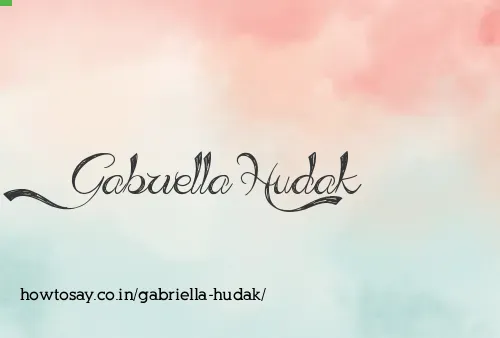 Gabriella Hudak