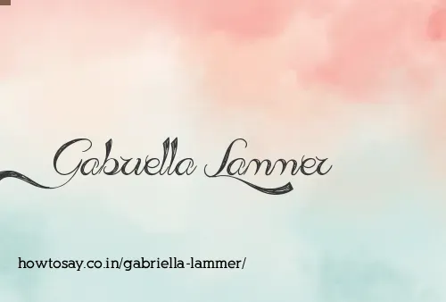 Gabriella Lammer